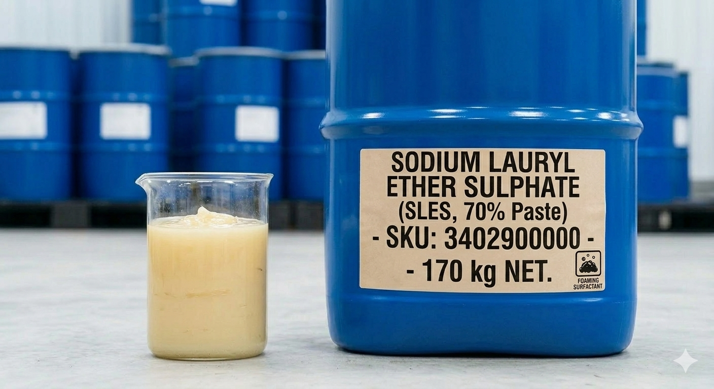 Sodium Lauryl Ether Sulphate (SLES)